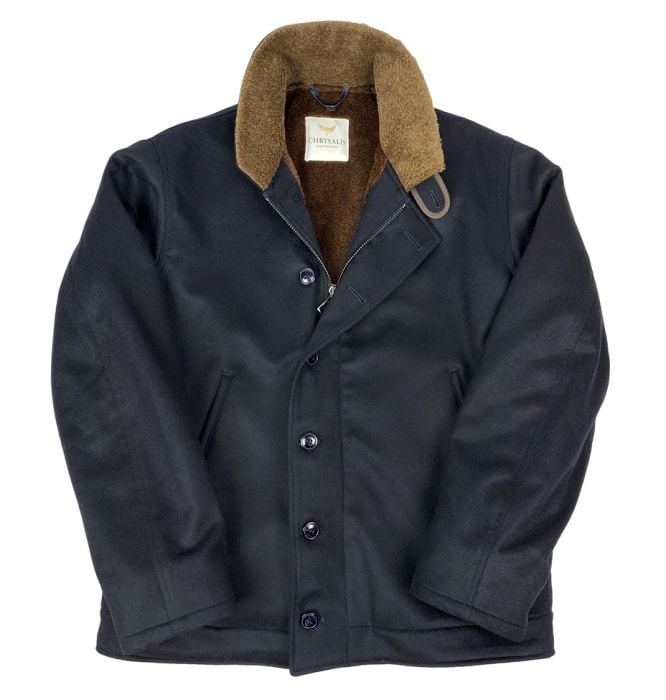 Chrysalis N1 Deck Jacket - Wool Loden with Full Alpaca Lining