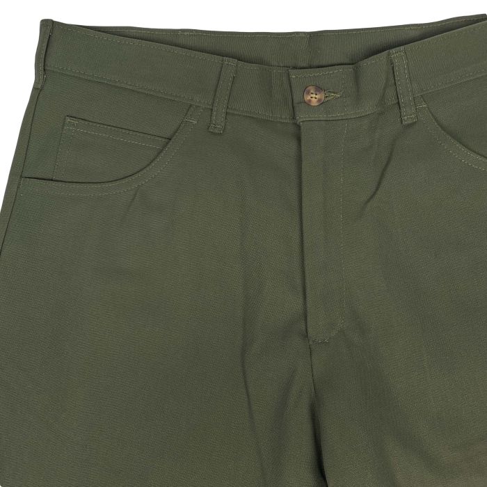 O'Connell's 5-Pocket Canvas Trousers - Loden Green - Men's Clothing,  Traditional Natural shouldered clothing, preppy apparel