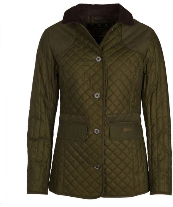 olive barbour jacket womens